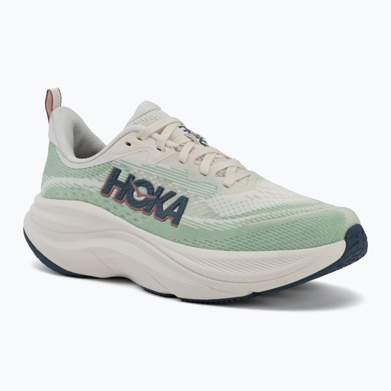 Scarpe da corsa da donna HOKA Skyflow alabaster/vintage green