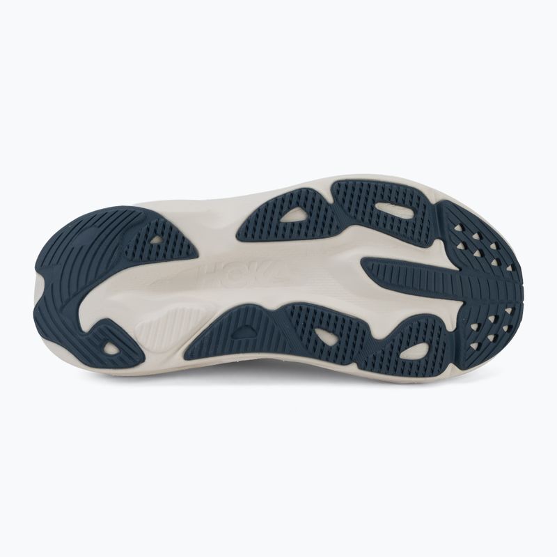 Scarpe da corsa da donna HOKA Skyflow alabaster/vintage green 4