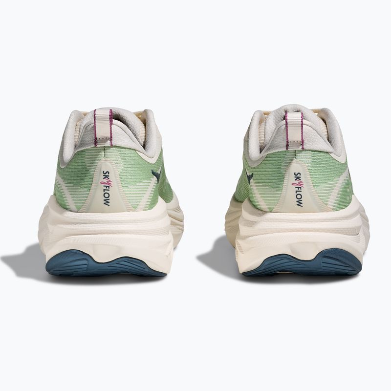 Scarpe da corsa da donna HOKA Skyflow alabaster/vintage green 6
