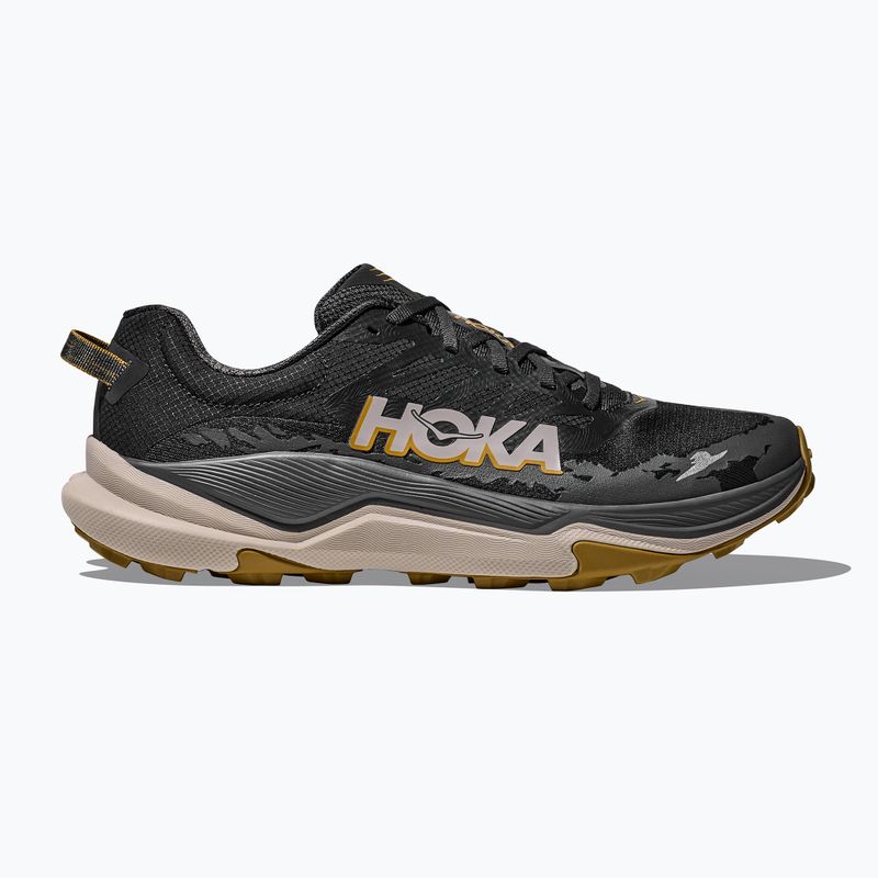 Scarpe da corsa da uomo HOKA Torrent 4 black/asphalt grey 3
