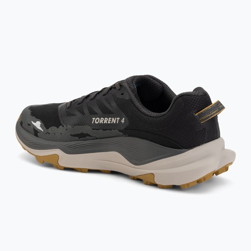 Scarpe da corsa da uomo HOKA Torrent 4 black/asphalt grey 3