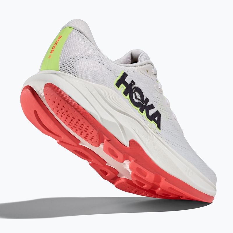 Scarpe da corsa uomo HOKA Rincon 4 frost/neon yuzu 5