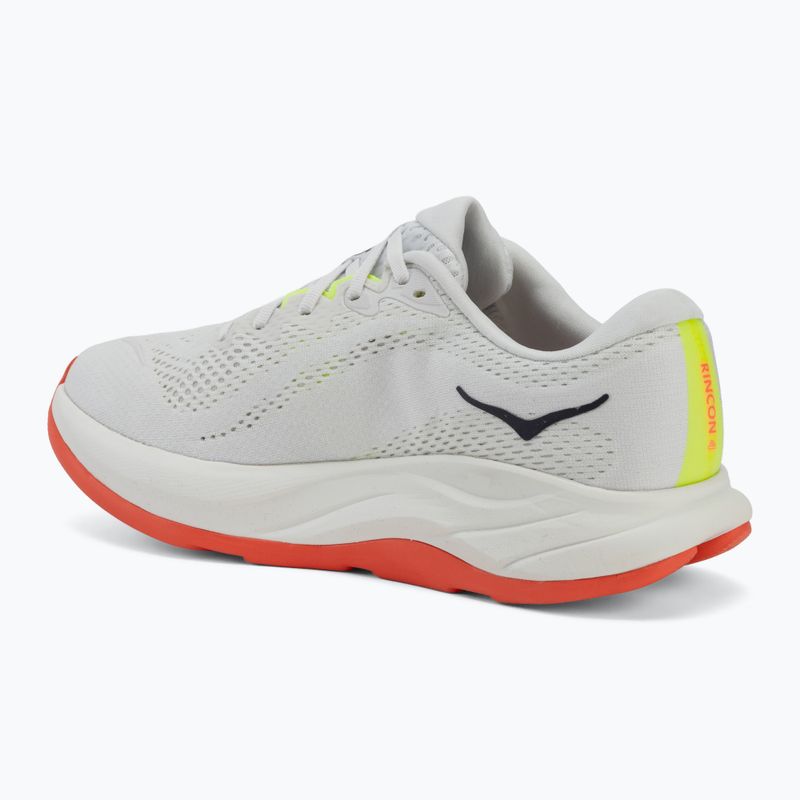 Scarpe da corsa uomo HOKA Rincon 4 frost/neon yuzu 3