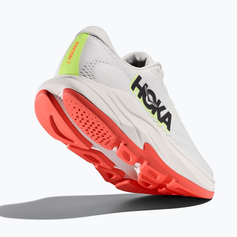 Scarpe da corsa donna HOKA Rincon 4 frost/neon yuzu 5