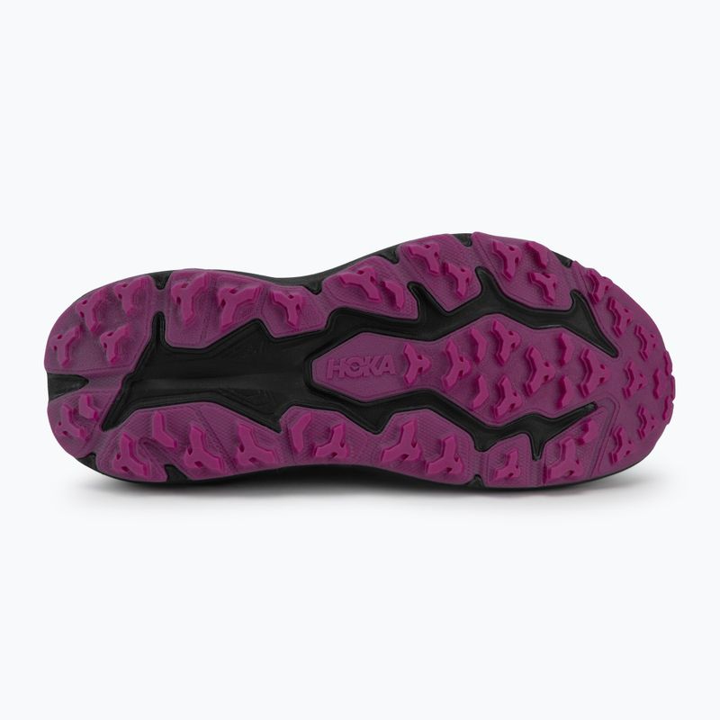 Scarpe da corsa per bambini HOKA Speedgoat 6 electric lemon/black 4