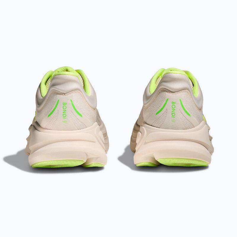 Scarpe da corsa da uomo HOKA Bondi 9 grout/neon yuzu 6