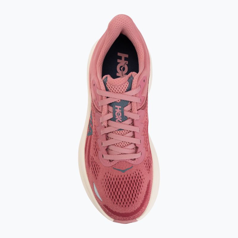 Scarpe da corsa donna HOKA Bondi 9 lingonberry/cranberry 5