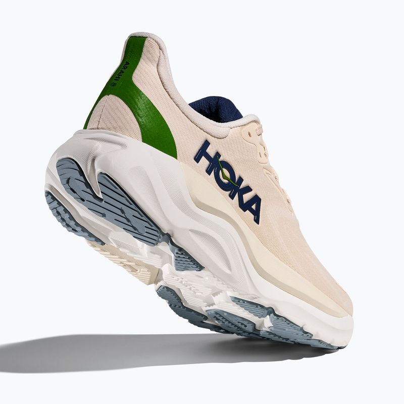 Scarpe da corsa da uomo HOKA Arahi 8 alabaster/birch 5