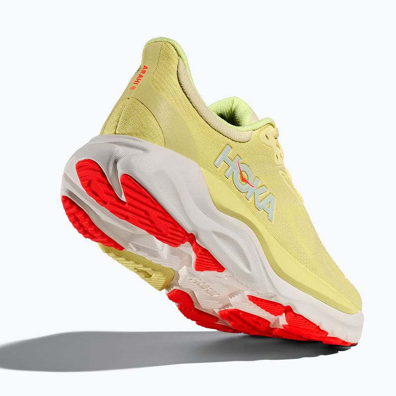 Scarpe da corsa da donna HOKA Arahi 8 sunlight/neon yuzu 5