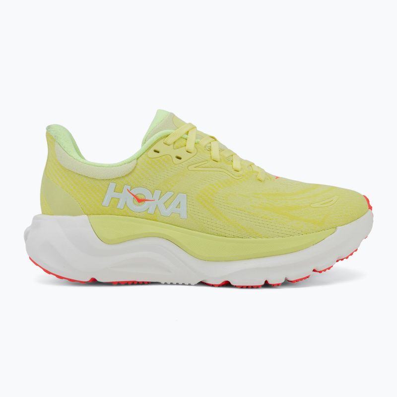 Scarpe da corsa da donna HOKA Arahi 8 sunlight/neon yuzu 2