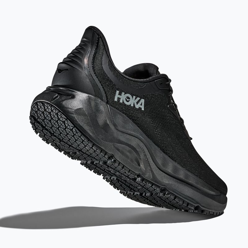 Scarpe da corsa uomo HOKA Arahi SR black/black 4