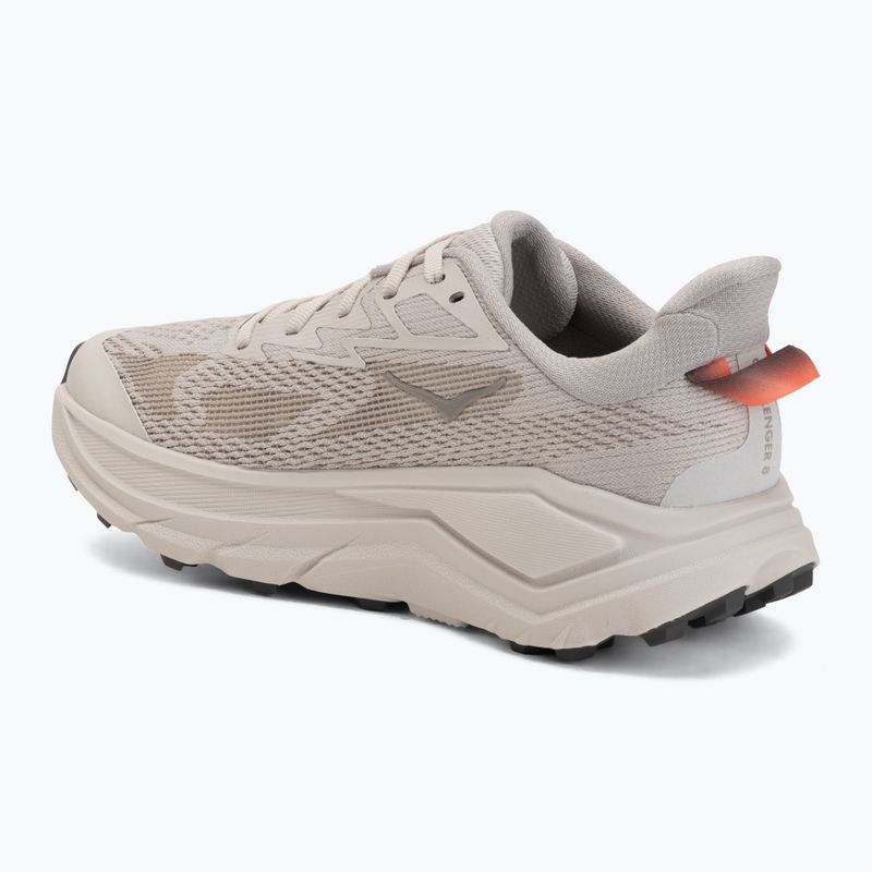 Scarpe da corsa da donna HOKA Challenger 8 stucco/asphalt grey 3