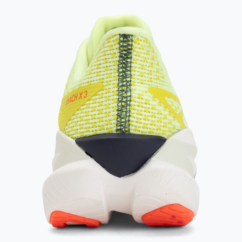 Scarpe da corsa donna Hoka Mach X 3 Nneon yuzu/squid ink 6