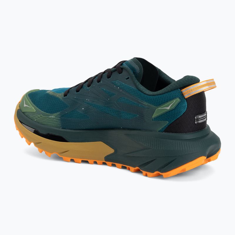 Scarpe da corsa da uomo HOKA Mafate 5 tidal wave/mustard seed 3
