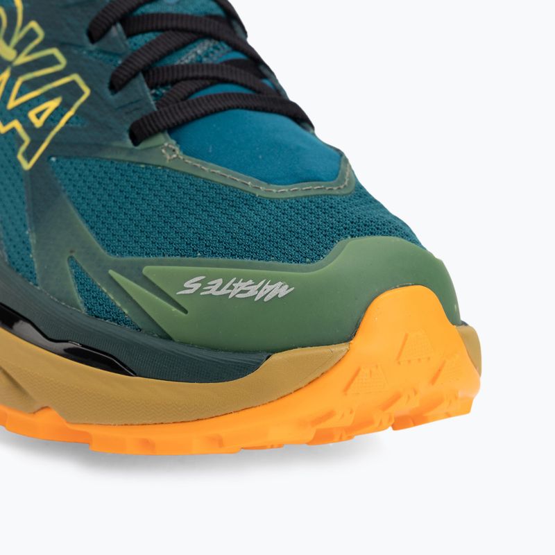 Scarpe da corsa da uomo HOKA Mafate 5 tidal wave/mustard seed 7