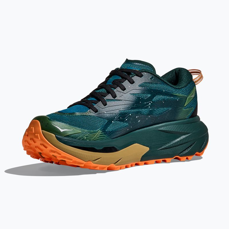 Scarpe da corsa da uomo HOKA Mafate 5 tidal wave/mustard seed 2
