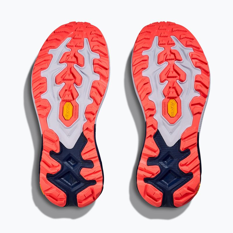 Scarpe da corsa da donna HOKA Mafate 5 midnight blue/starlight glow 8