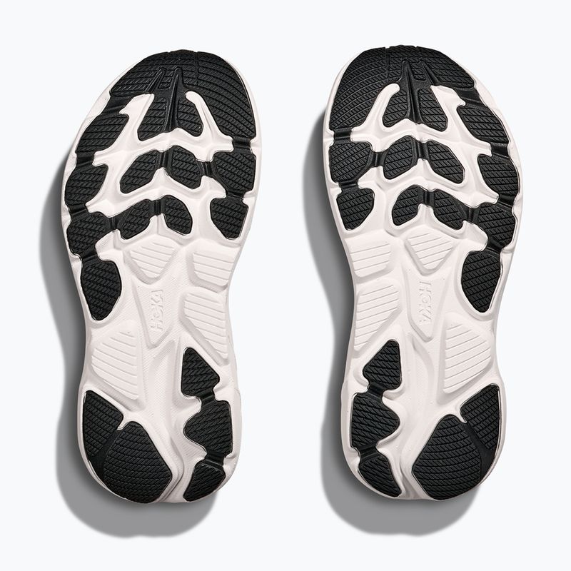 Scarpe da corsa per bambini HOKA Clifton 10 foggy grey/black 7