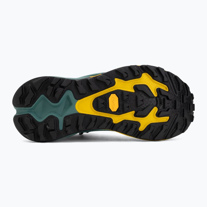 Scarpe da trekking da uomo HOKA Mafate Hike thyme/yellow gold 4