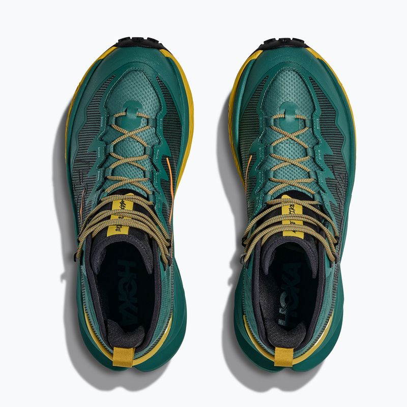 Scarpe da trekking da uomo HOKA Mafate Hike thyme/yellow gold 7