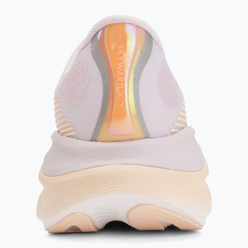 Scarpe da corsa da donna Hoka Skyward X 2 lilac cream/tangerine glow 6