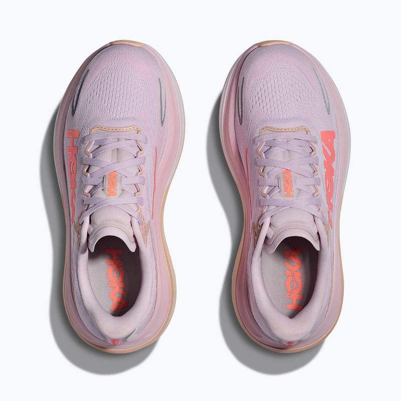 Scarpe da corsa da donna Hoka Skyward X 2 lilac cream/tangerine glow 7