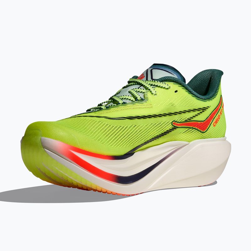 Scarpe da corsa HOKA Cielo X1 3.0 neon yuzu/thyme 2