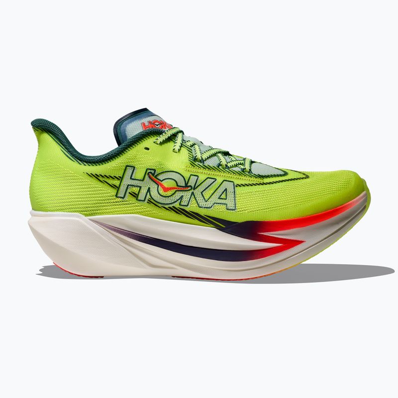 Scarpe da corsa HOKA Cielo X1 3.0 neon yuzu/thyme 3