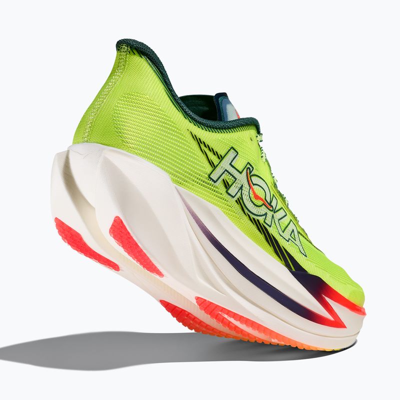 Scarpe da corsa HOKA Cielo X1 3.0 neon yuzu/thyme 5