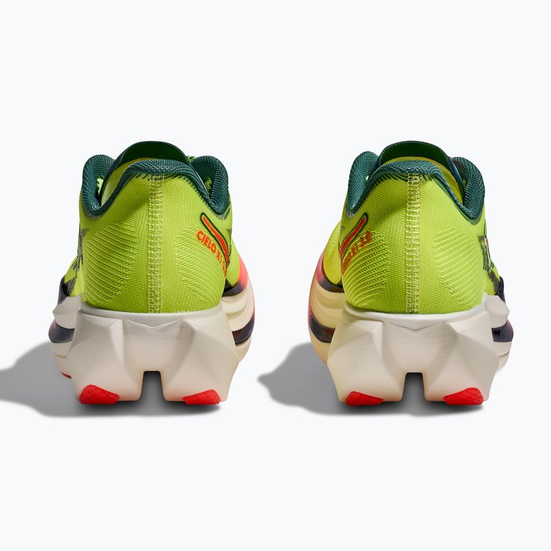 Scarpe da corsa HOKA Cielo X1 3.0 neon yuzu/thyme 6