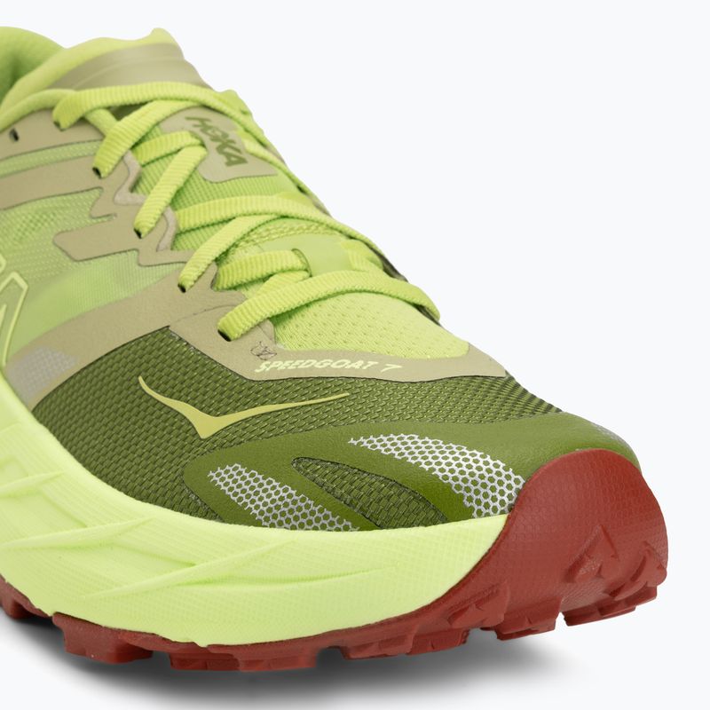Scarpe da corsa da uomo HOKA Speedgoat 7 kiwi/neon tuzu 7