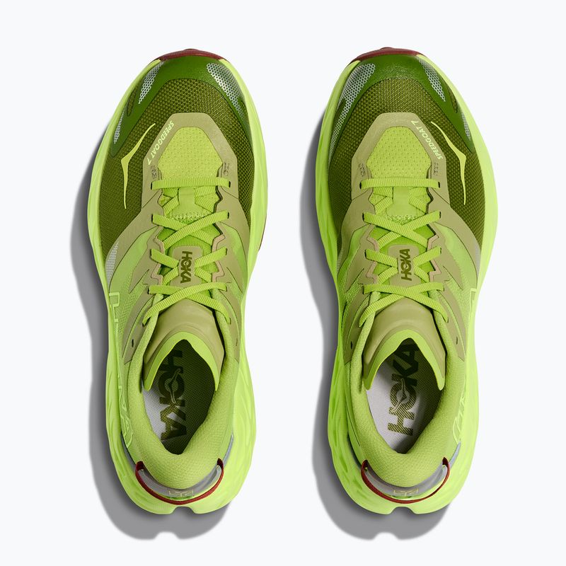 Scarpe da corsa da uomo HOKA Speedgoat 7 kiwi/neon tuzu 7