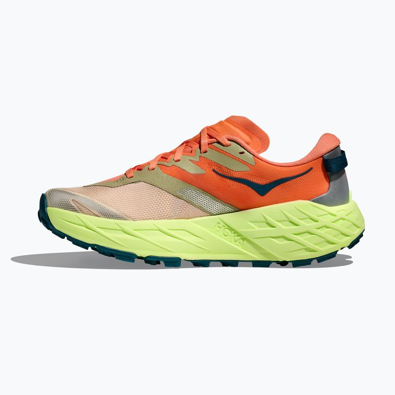 Scarpe da corsa donna HOKA Speedgoat 7 persimmon/neon yuzu 4