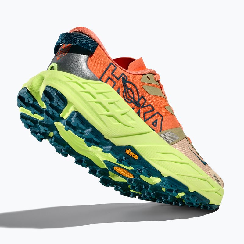 Scarpe da corsa donna HOKA Speedgoat 7 persimmon/neon yuzu 5