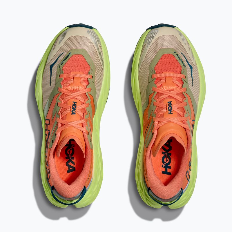Scarpe da corsa donna HOKA Speedgoat 7 persimmon/neon yuzu 7
