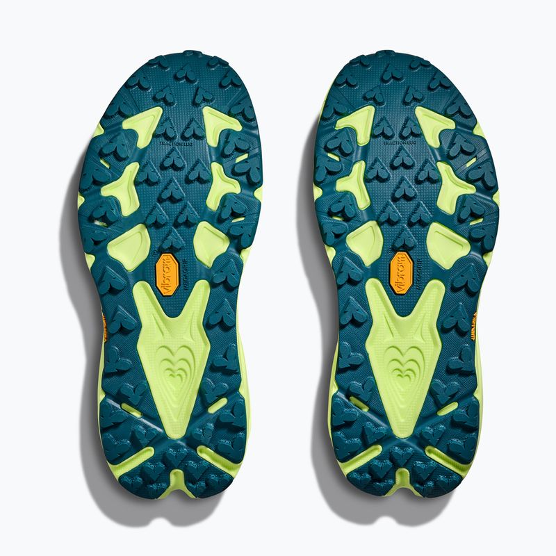 Scarpe da corsa donna HOKA Speedgoat 7 persimmon/neon yuzu 8