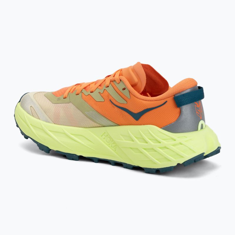 Scarpe da corsa donna HOKA Speedgoat 7 persimmon/neon yuzu 3