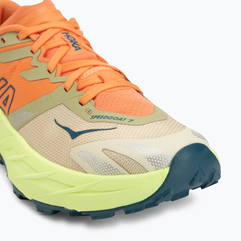 Scarpe da corsa donna HOKA Speedgoat 7 persimmon/neon yuzu 7
