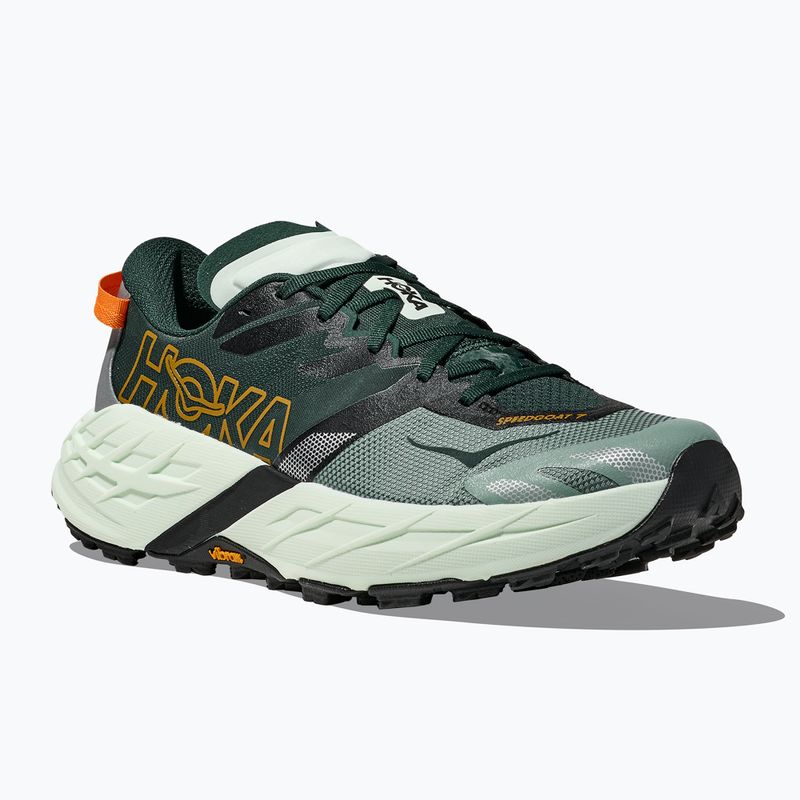 Scarpe da running da uomo HOKA Speedgoat 7 Wide bay leaf/sea glass 8
