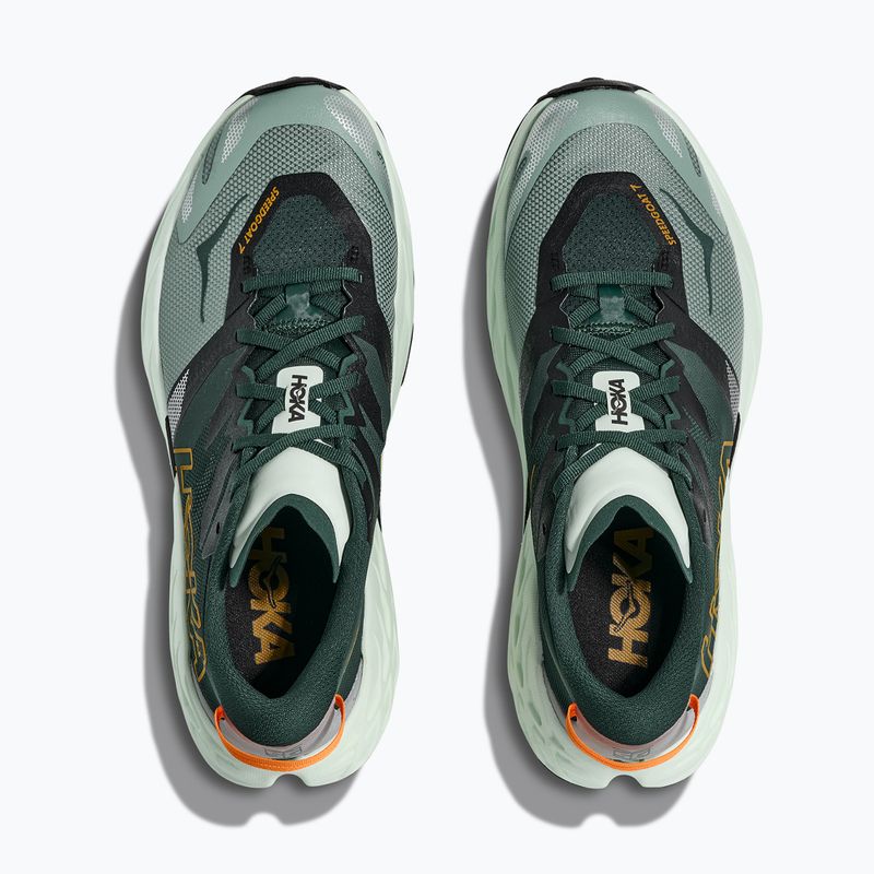 Scarpe da running da uomo HOKA Speedgoat 7 Wide bay leaf/sea glass 14