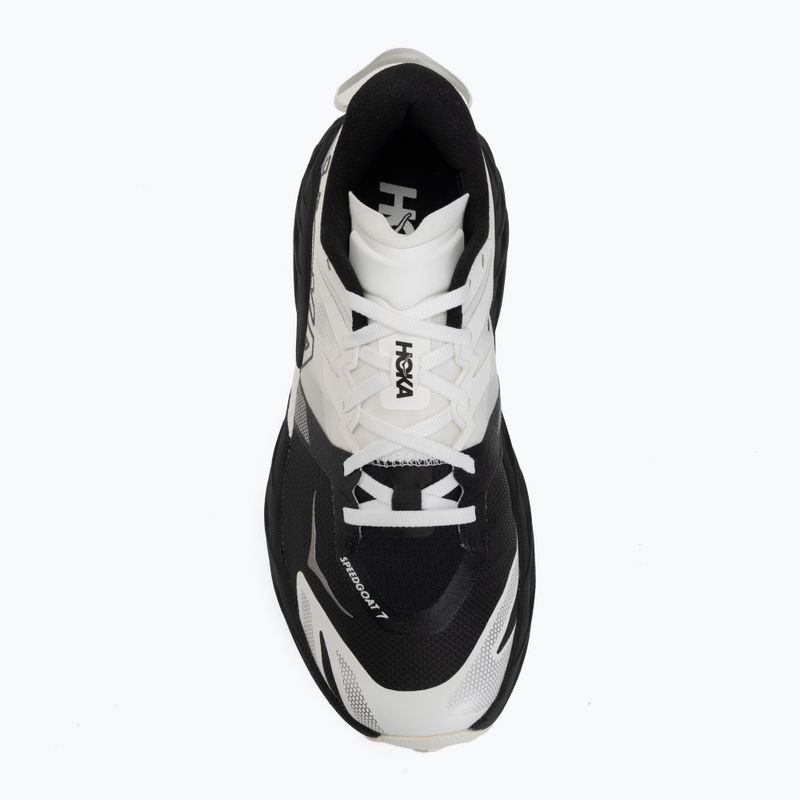 Scarpe da running da uomo HOKA Speedgoat 7 Wide black/white 5
