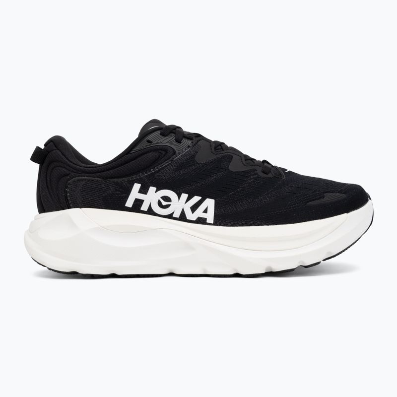 Scarpe da corsa maschili Hoka Gaviota 6 black/white 2