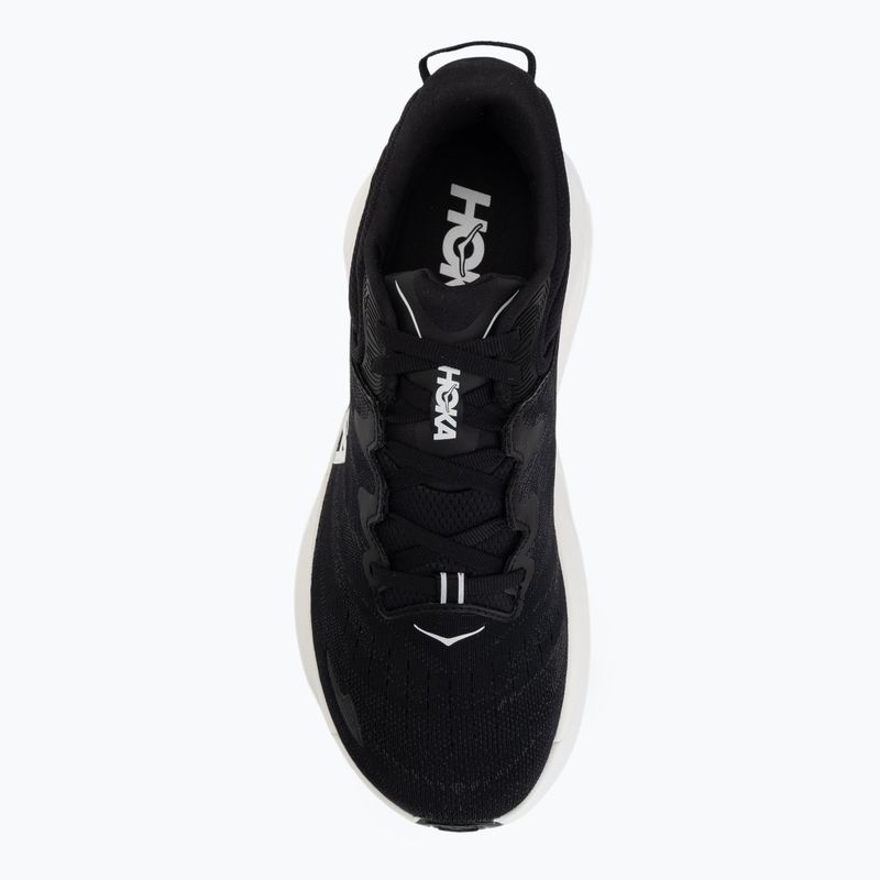 Scarpe da corsa maschili Hoka Gaviota 6 black/white 5