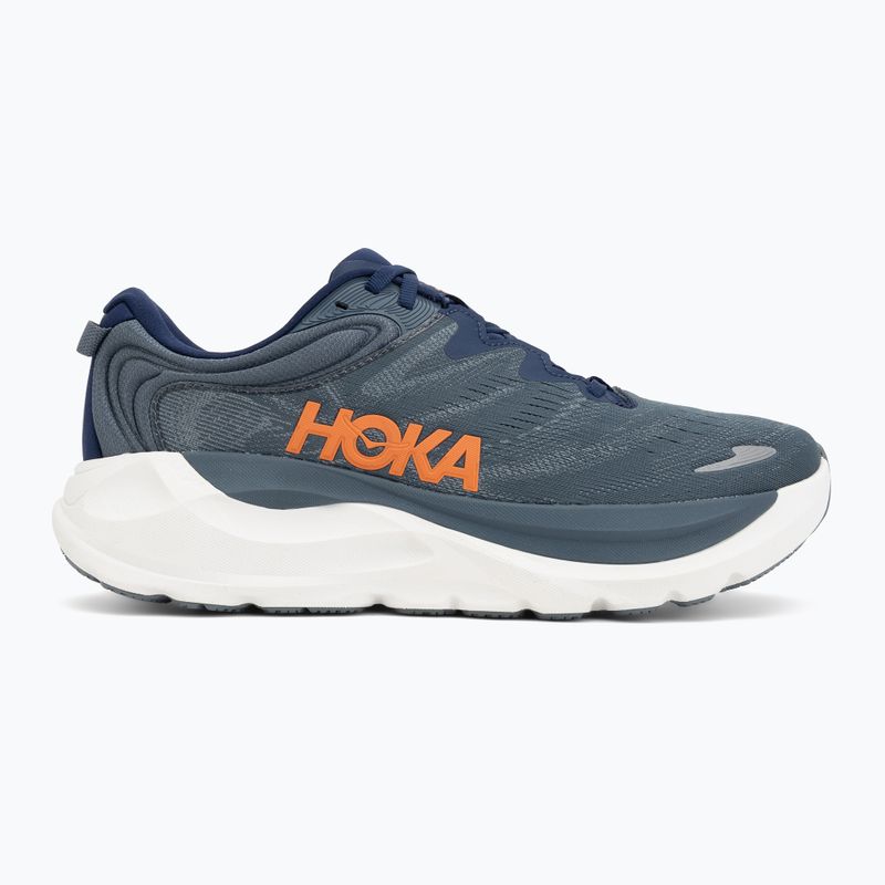 Scarpe da corsa uomo Hoka Gaviota 6 midnight blue/faded navy 2