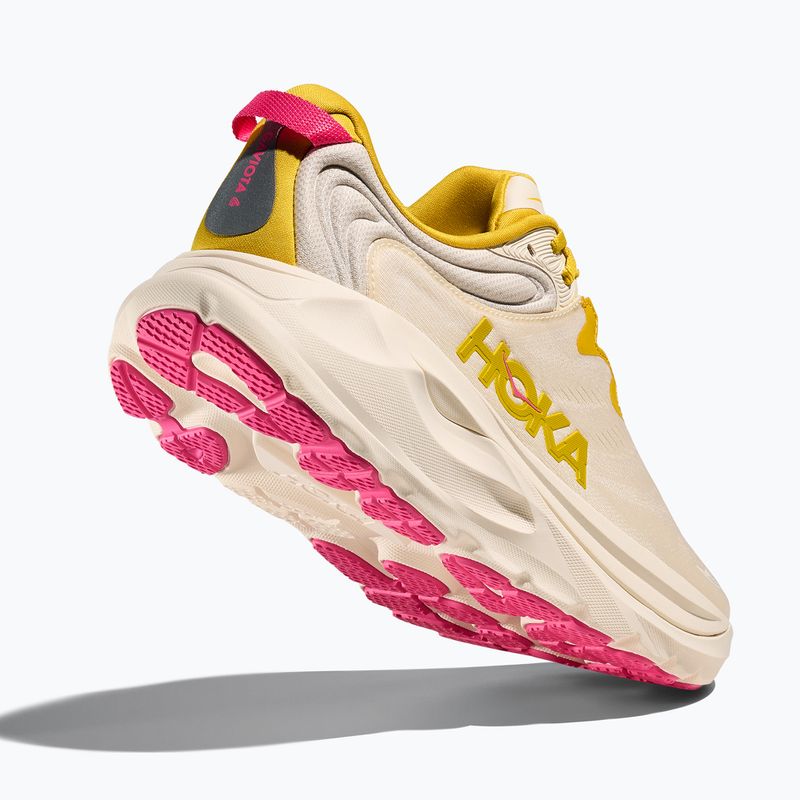 Scarpe da corsa donna Hoka Gaviota 6 birch/yellow gold 8