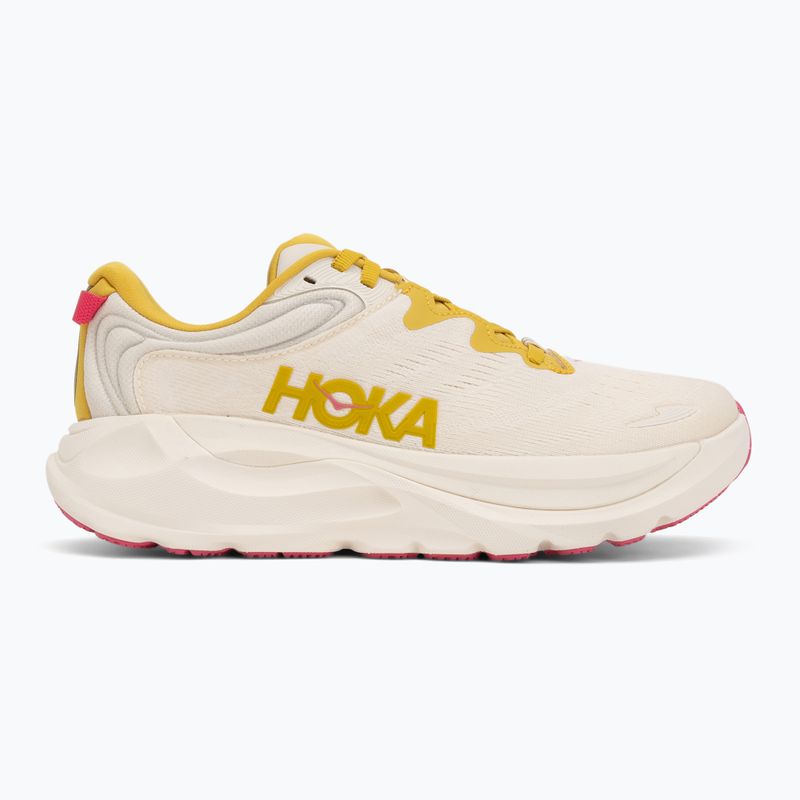 Scarpe da corsa donna Hoka Gaviota 6 birch/yellow gold 2