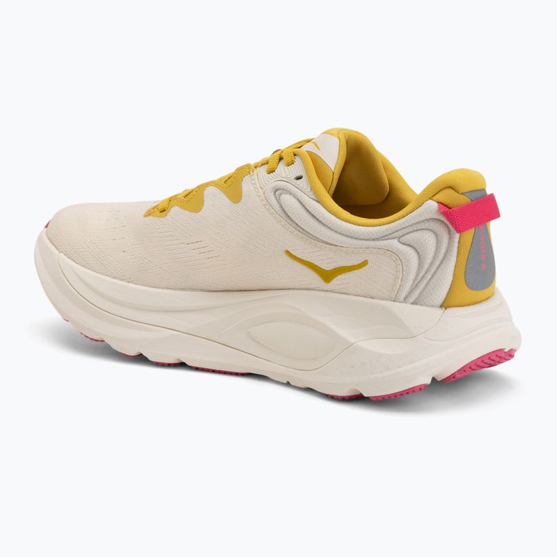 Scarpe da corsa donna Hoka Gaviota 6 birch/yellow gold 3