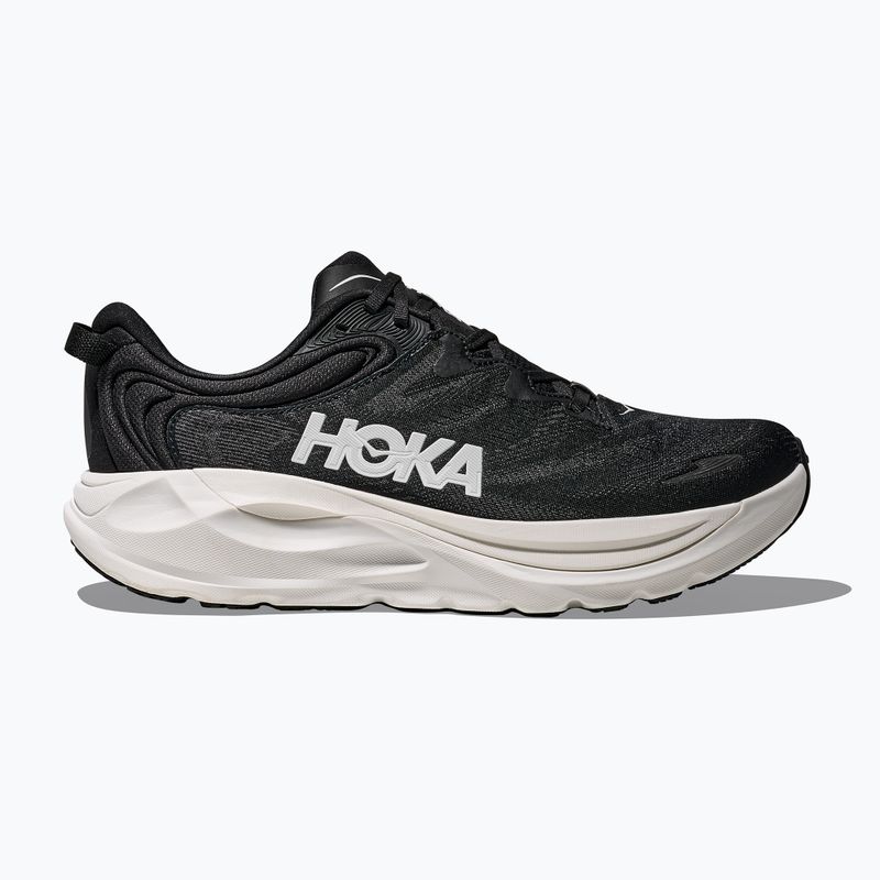 Scarpe da corsa uomo HOKA Gaviota 6 black/white 3