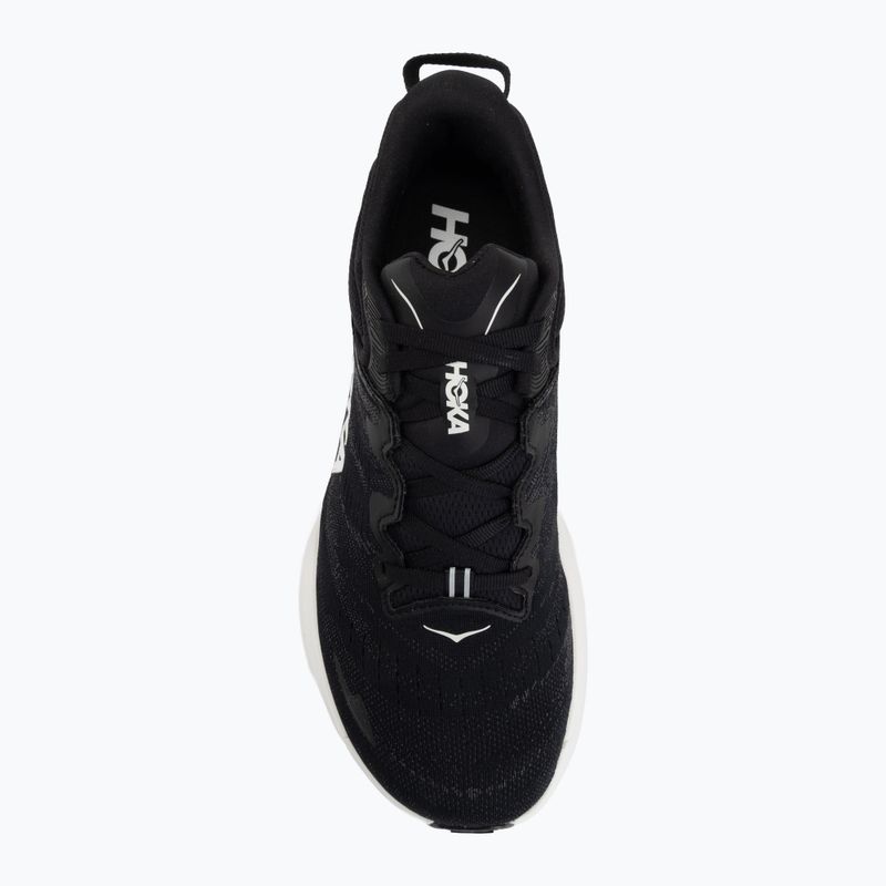 Scarpe da corsa uomo HOKA Gaviota 6 black/white 5