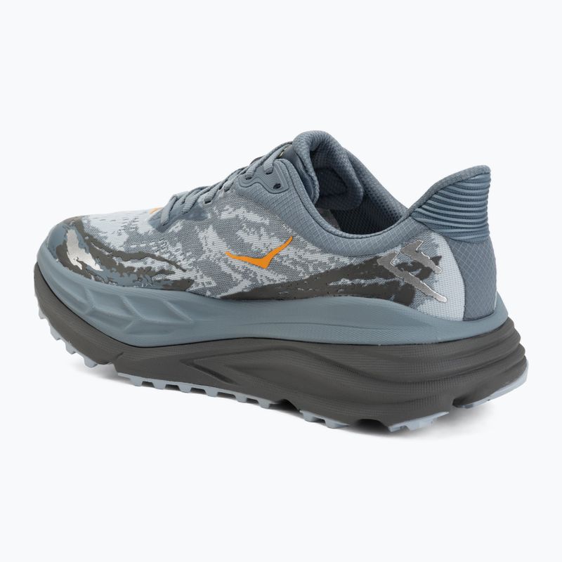 Scarpe da corsa uomo HOKA Stinson 7 slate bl/asphalt grey 3